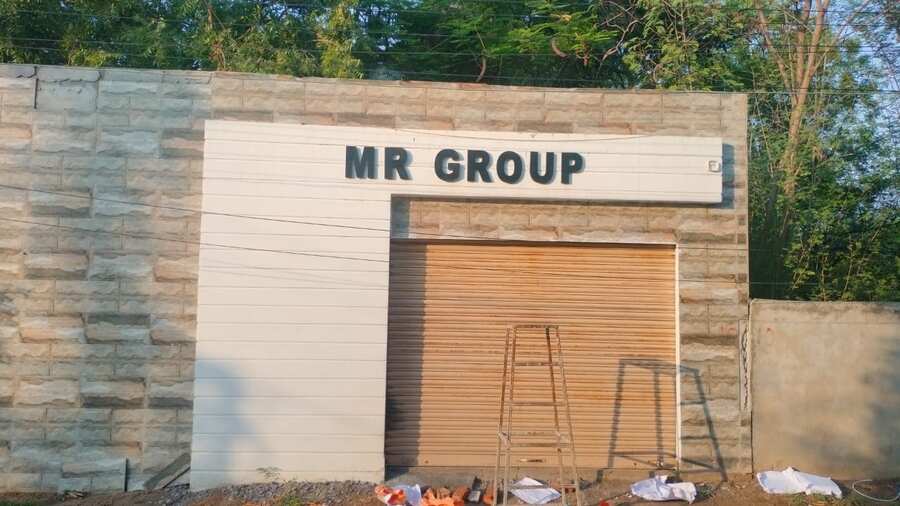 MR Group Office — Signage